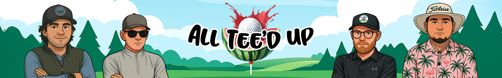 All Teed Up Golf Header